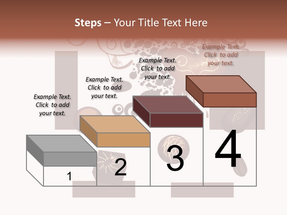 Liquid Chocolate Beige PowerPoint Template