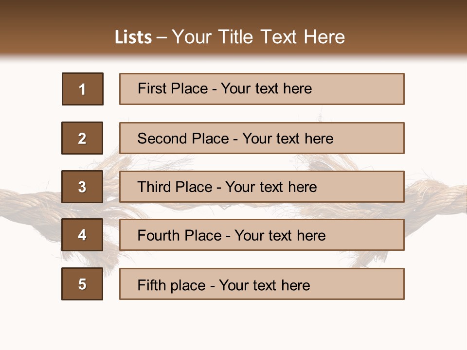 Last Weak Stress PowerPoint Template