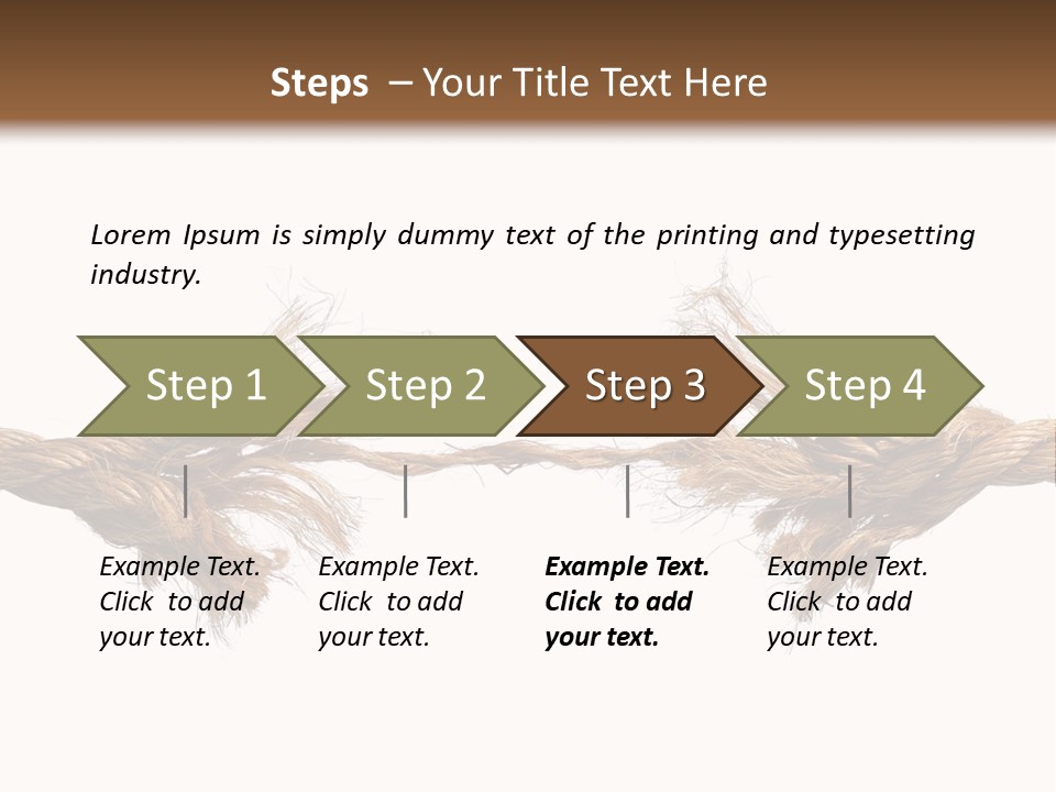 Last Weak Stress PowerPoint Template