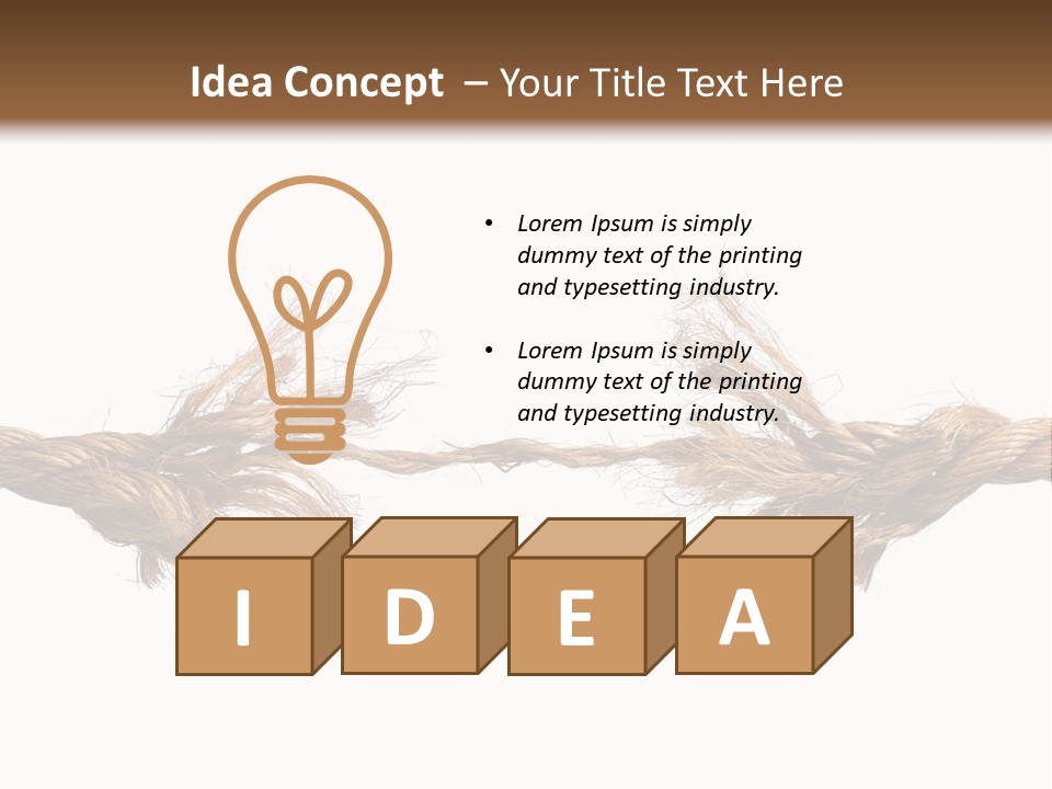 Last Weak Stress PowerPoint Template