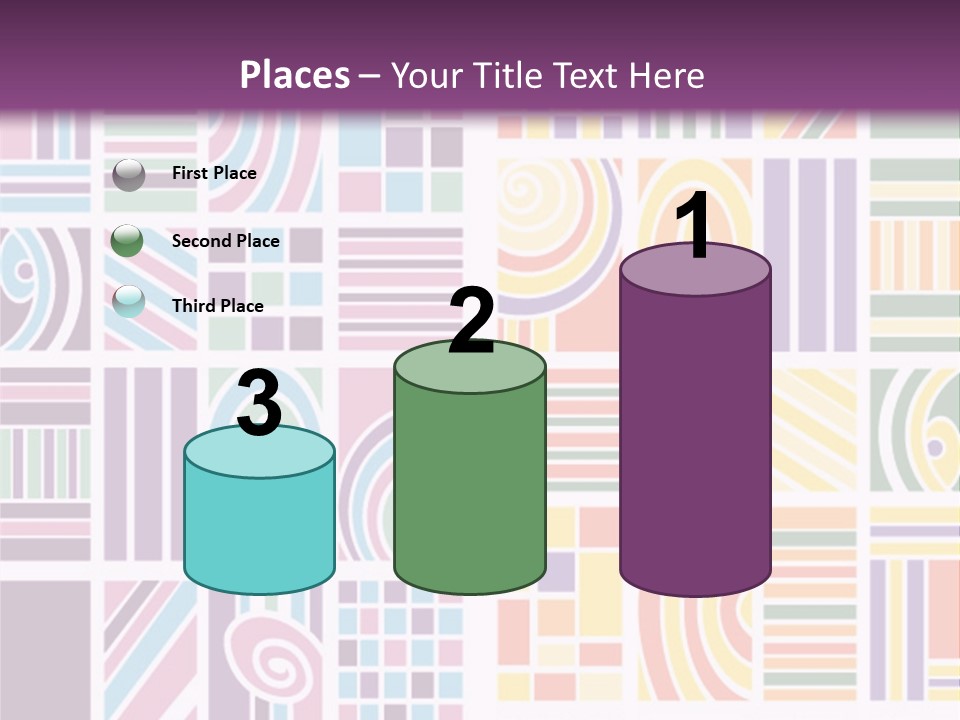 Texture Abstract Silhouette PowerPoint Template