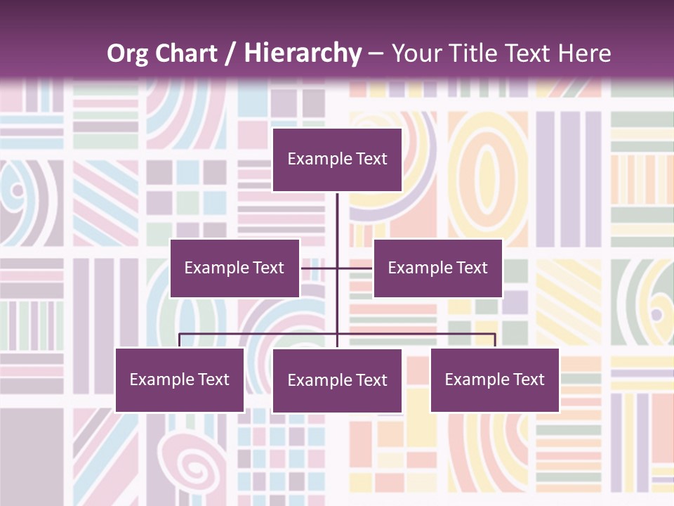 Texture Abstract Silhouette PowerPoint Template