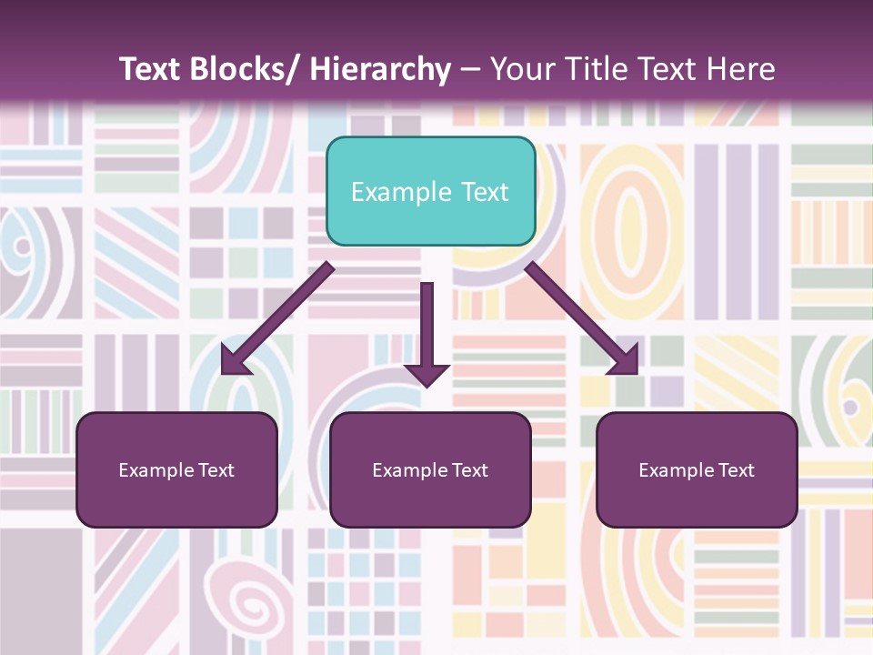 Texture Abstract Silhouette PowerPoint Template