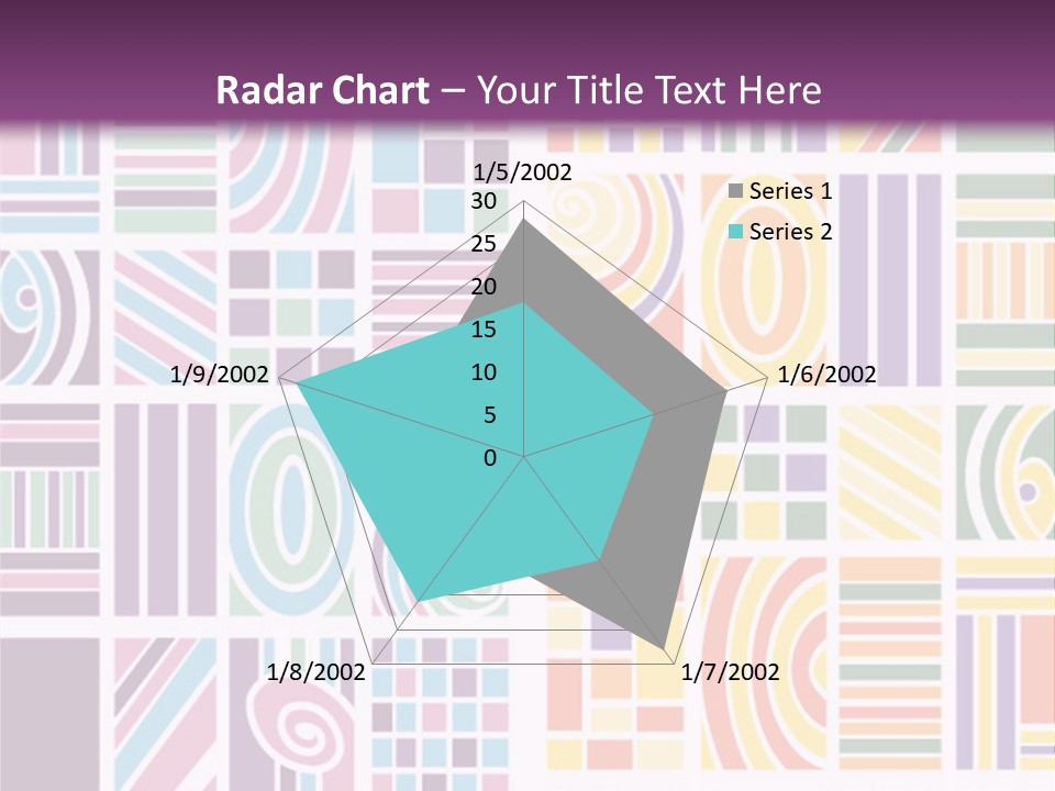 Texture Abstract Silhouette PowerPoint Template