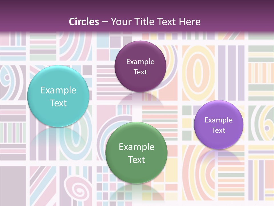 Texture Abstract Silhouette PowerPoint Template