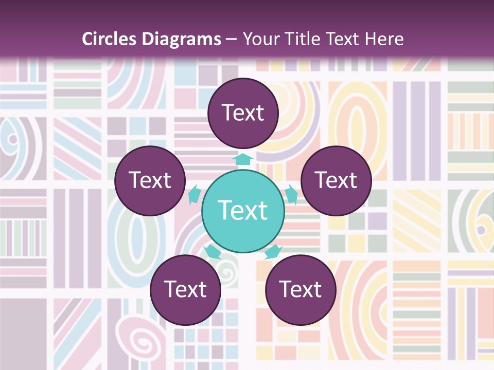 Texture Abstract Silhouette PowerPoint Template