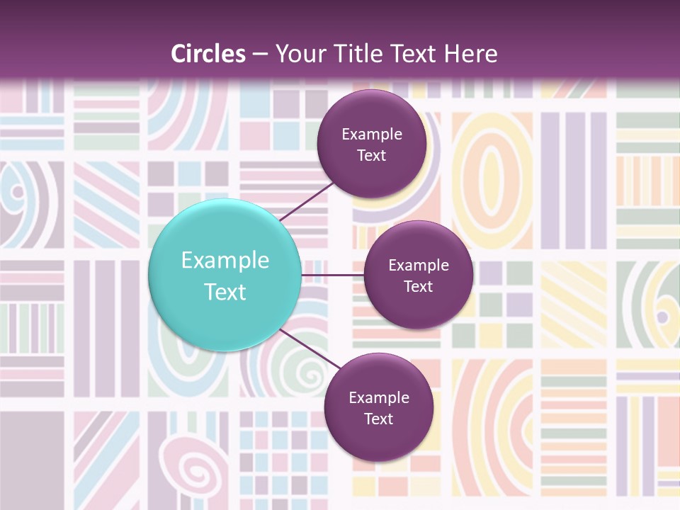 Texture Abstract Silhouette PowerPoint Template