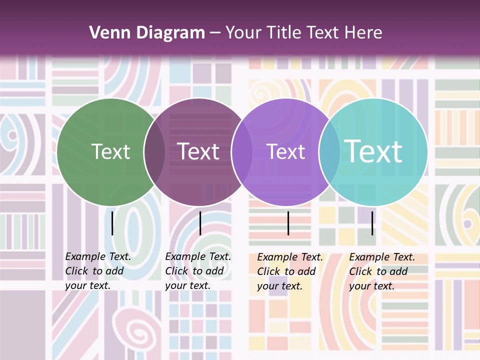 Texture Abstract Silhouette PowerPoint Template