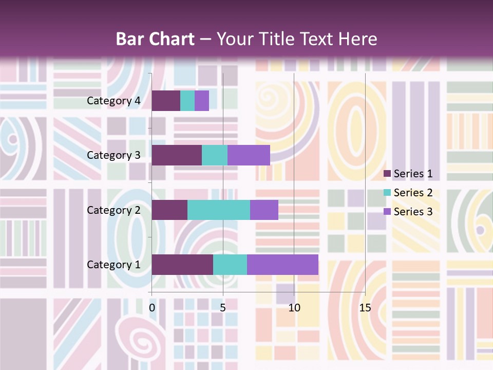 Texture Abstract Silhouette PowerPoint Template