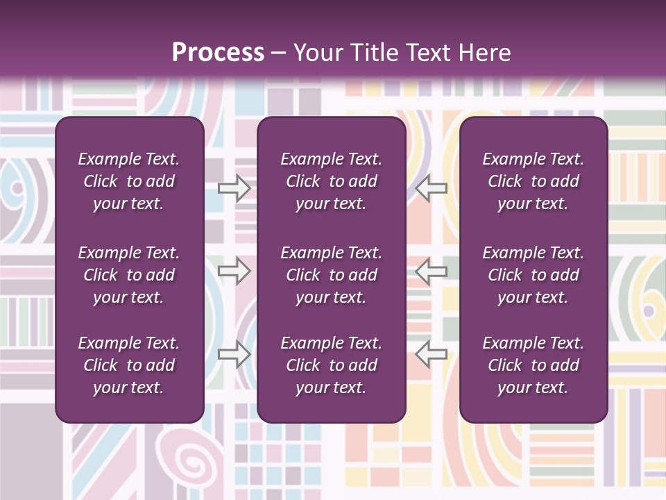 Texture Abstract Silhouette PowerPoint Template