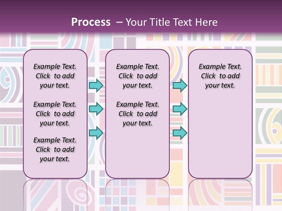 Texture Abstract Silhouette PowerPoint Template