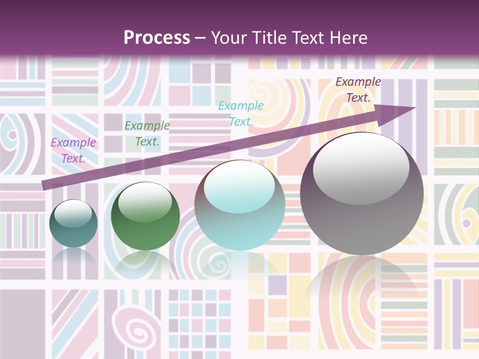 Texture Abstract Silhouette PowerPoint Template