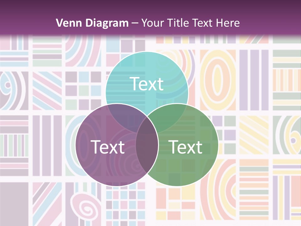 Texture Abstract Silhouette PowerPoint Template