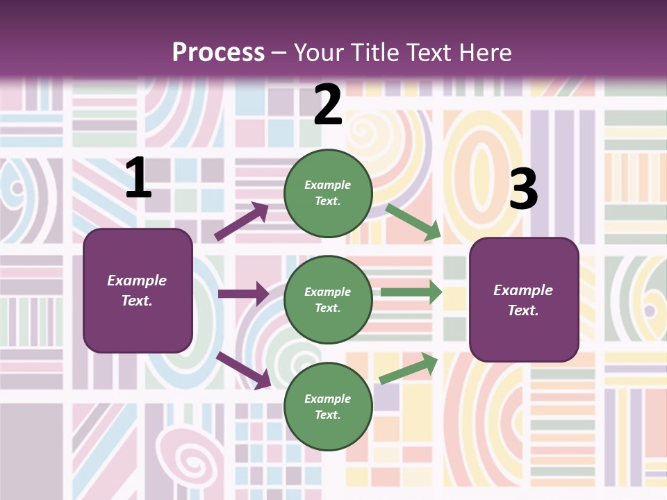 Texture Abstract Silhouette PowerPoint Template