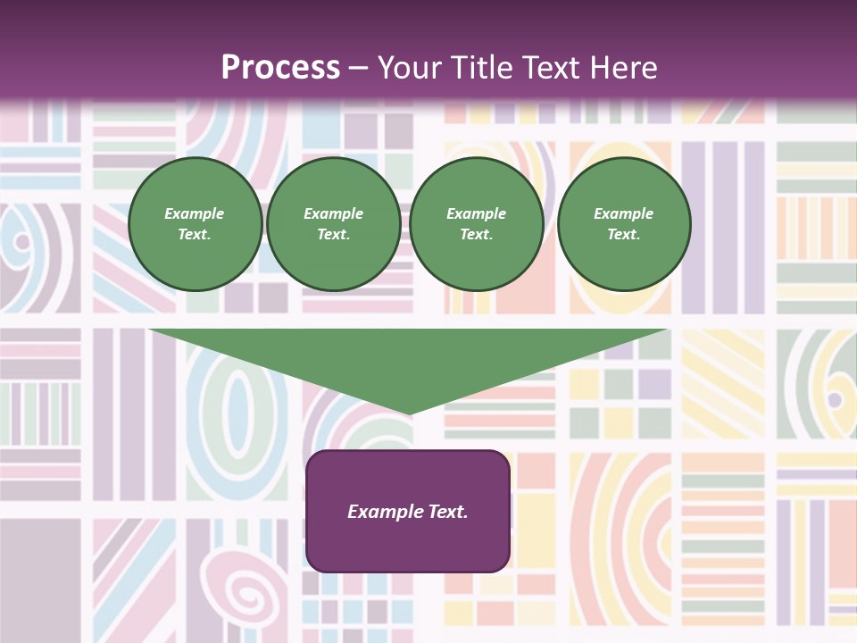 Texture Abstract Silhouette PowerPoint Template