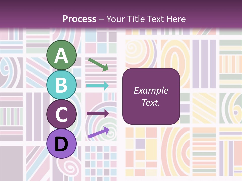 Texture Abstract Silhouette PowerPoint Template