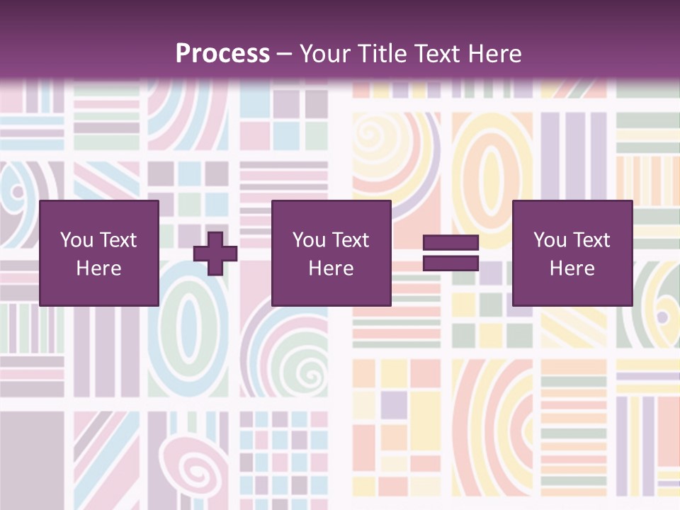 Texture Abstract Silhouette PowerPoint Template