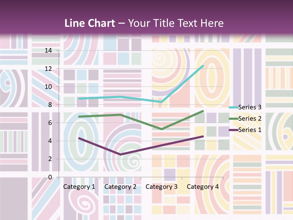 Texture Abstract Silhouette PowerPoint Template