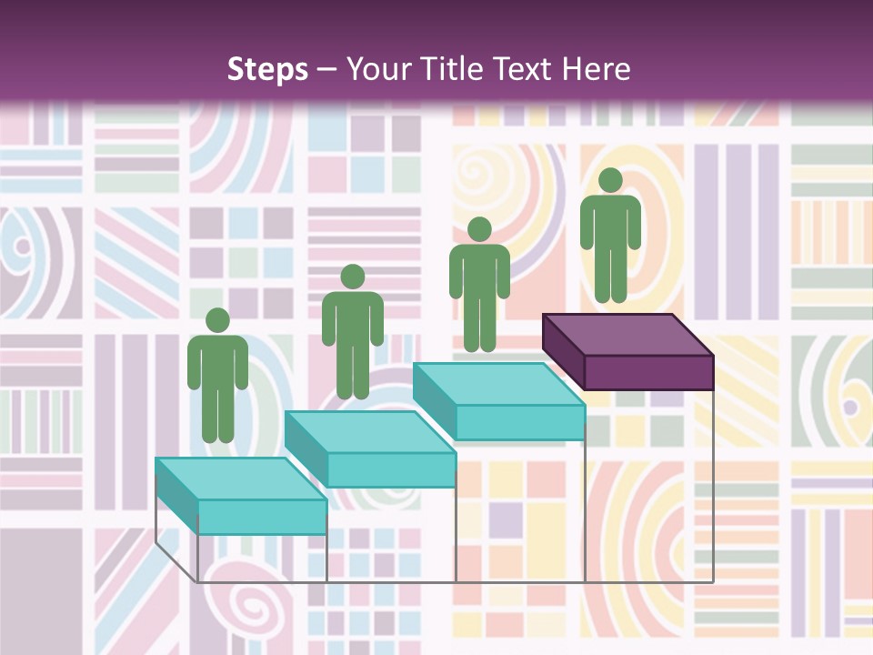 Texture Abstract Silhouette PowerPoint Template