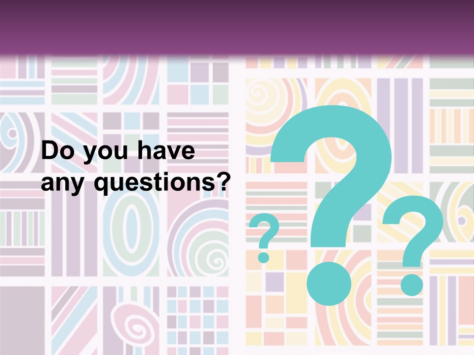 Texture Abstract Silhouette PowerPoint Template