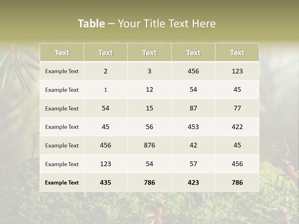Fur Swear Tales PowerPoint Template