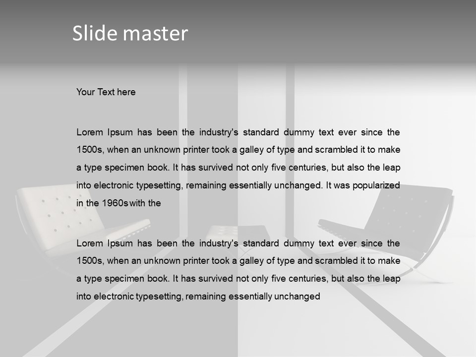 Plastic Vector Clip PowerPoint Template