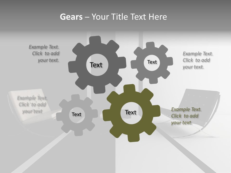 Plastic Vector Clip PowerPoint Template