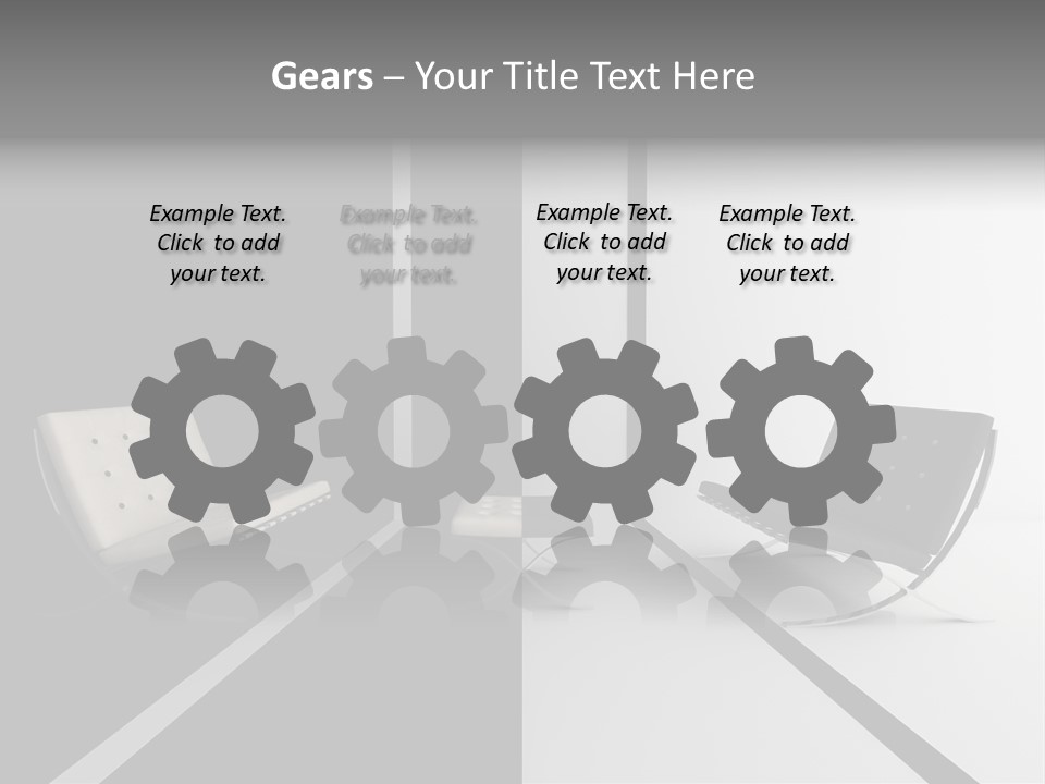 Plastic Vector Clip PowerPoint Template