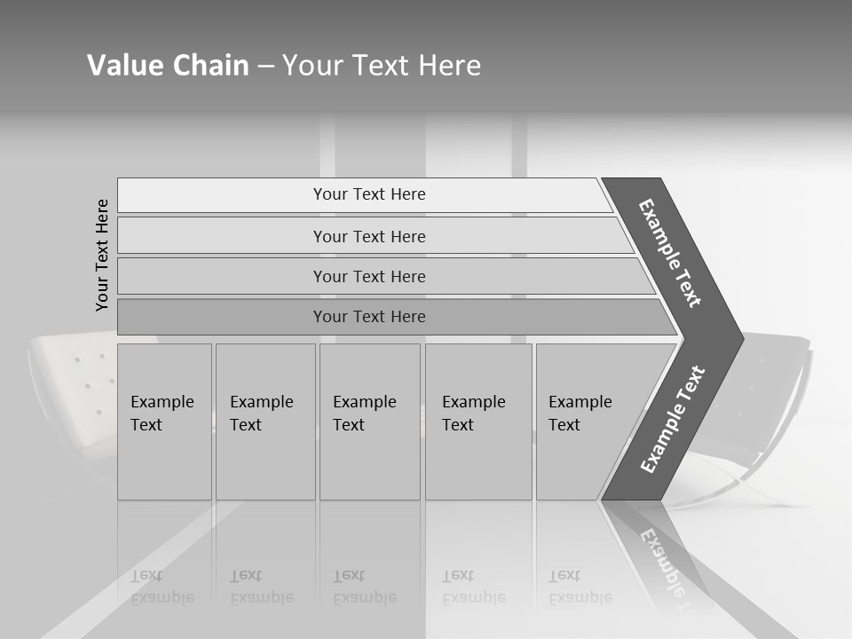 Plastic Vector Clip PowerPoint Template