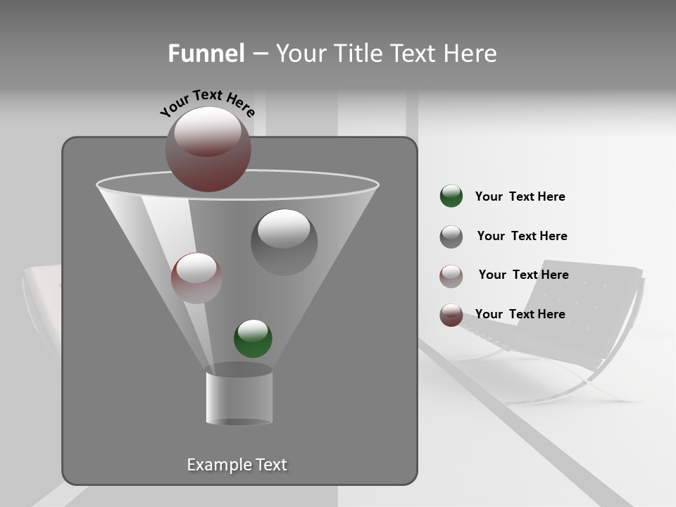 Plastic Vector Clip PowerPoint Template