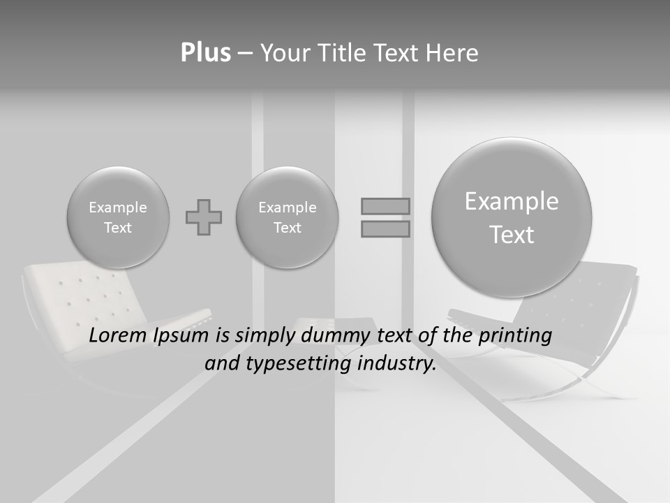 Plastic Vector Clip PowerPoint Template