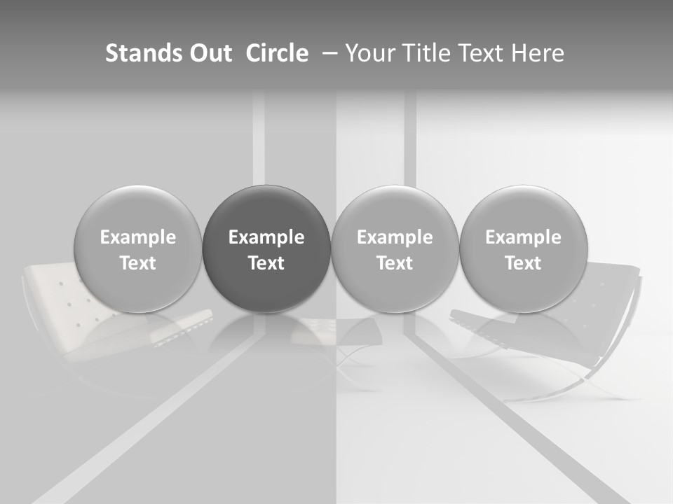 Plastic Vector Clip PowerPoint Template