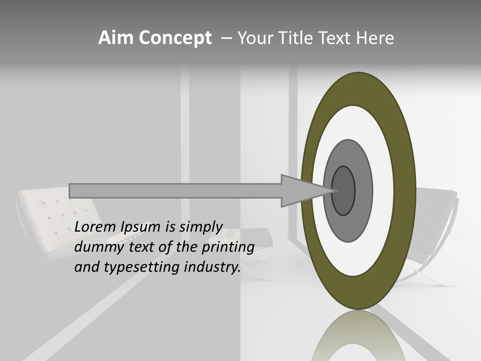 Plastic Vector Clip PowerPoint Template