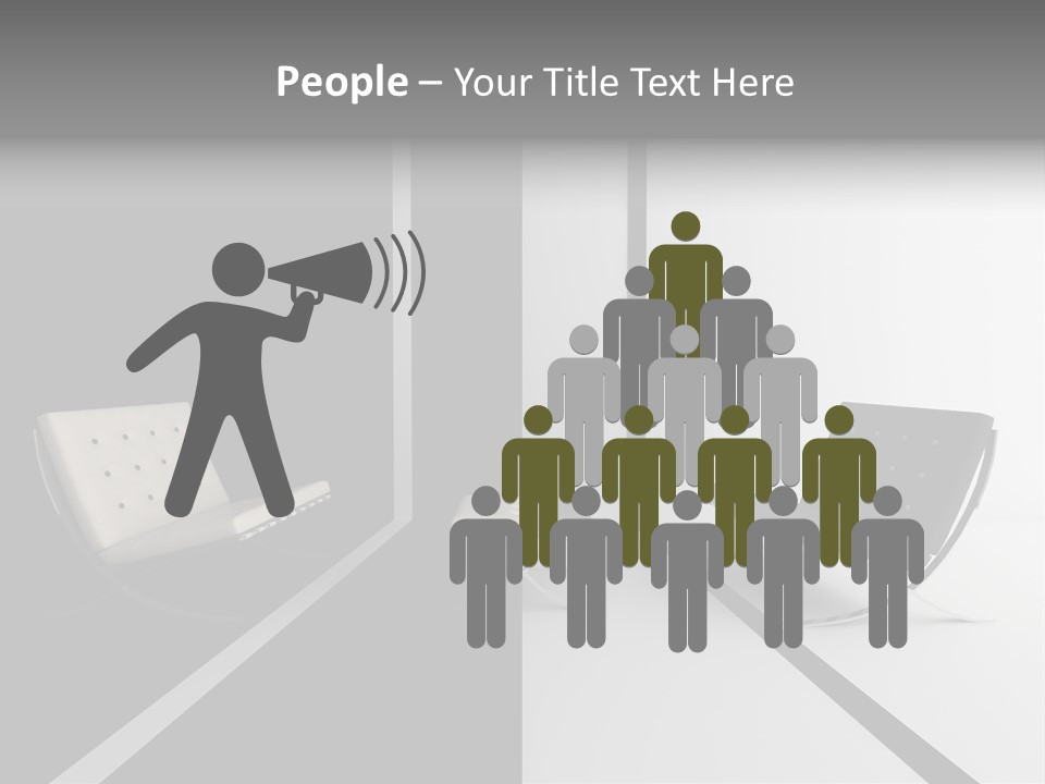 Plastic Vector Clip PowerPoint Template