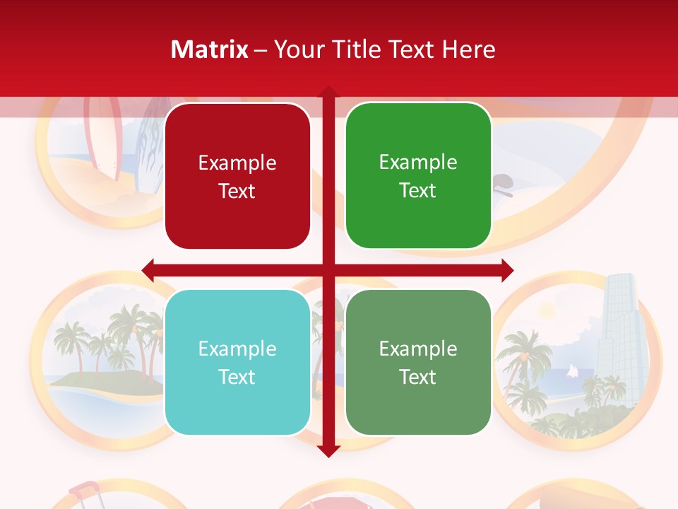 Pattern Private Upper PowerPoint Template