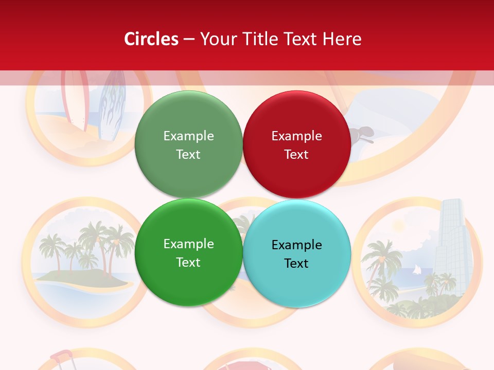 Pattern Private Upper PowerPoint Template