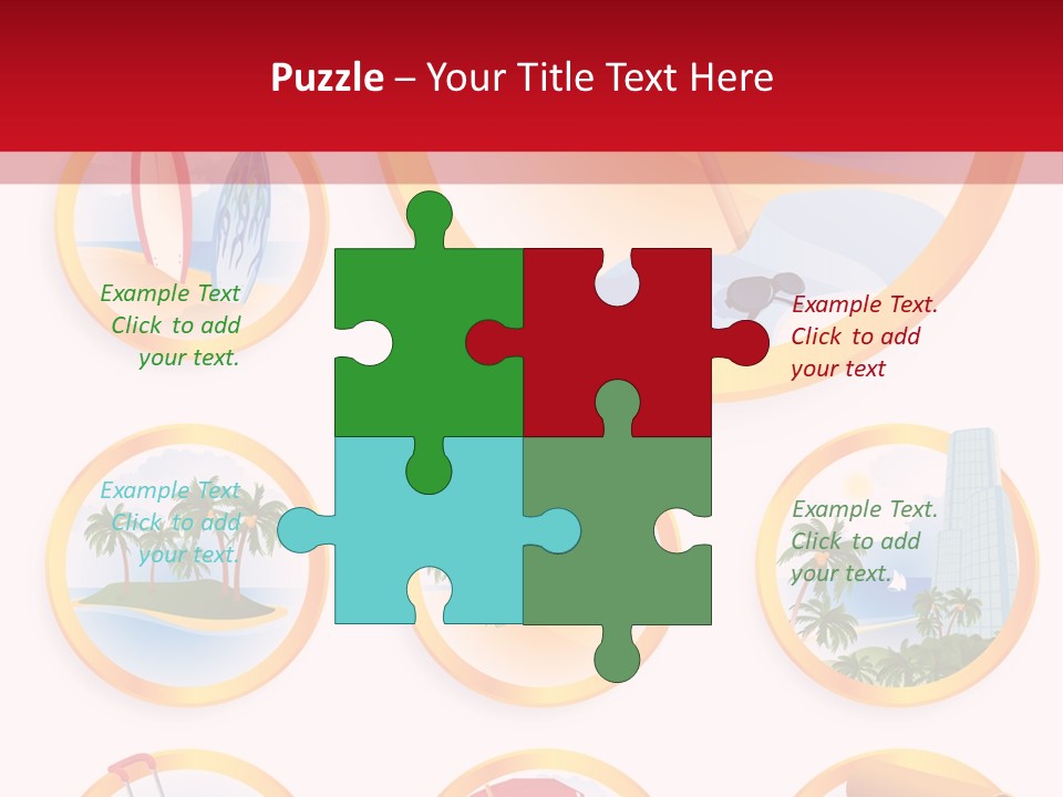 Pattern Private Upper PowerPoint Template