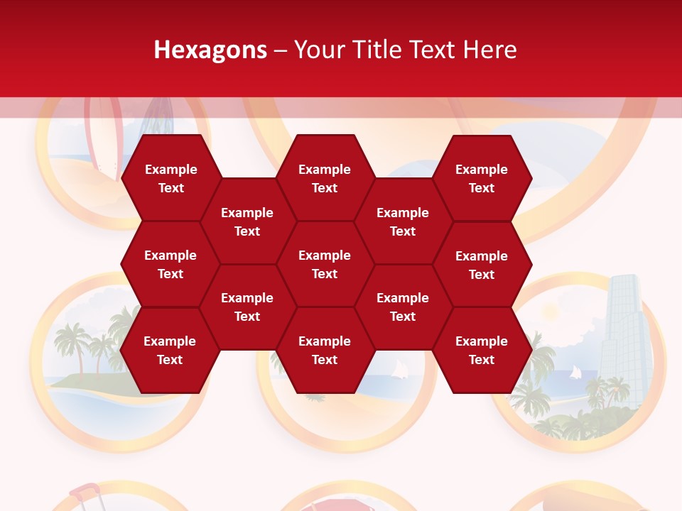 Pattern Private Upper PowerPoint Template