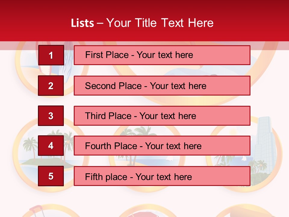 Pattern Private Upper PowerPoint Template