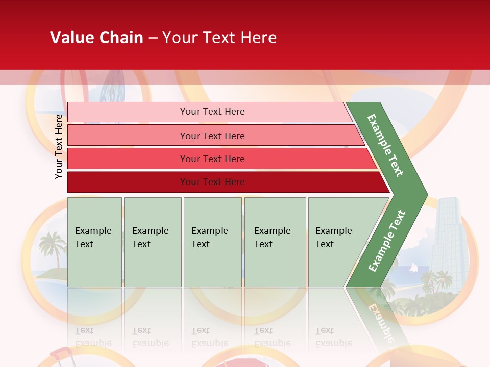 Pattern Private Upper PowerPoint Template