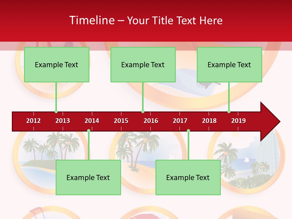 Pattern Private Upper PowerPoint Template