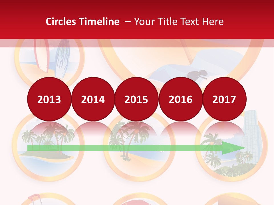 Pattern Private Upper PowerPoint Template