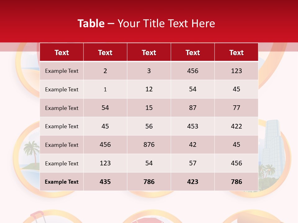 Pattern Private Upper PowerPoint Template