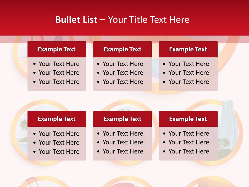 Pattern Private Upper PowerPoint Template