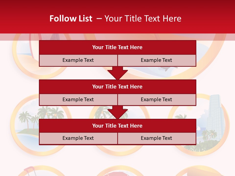 Pattern Private Upper PowerPoint Template