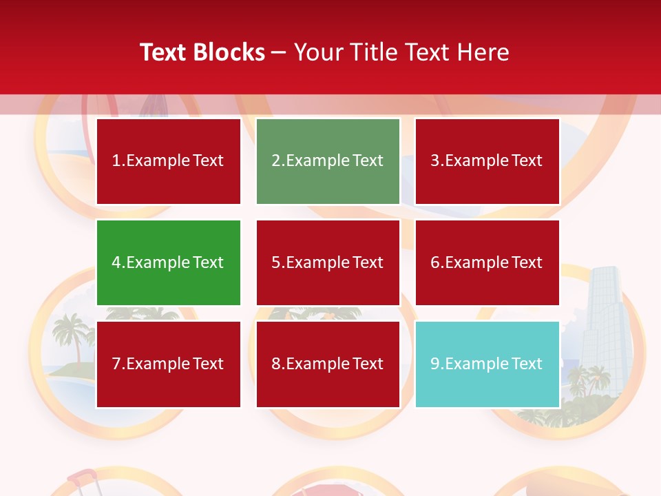 Pattern Private Upper PowerPoint Template