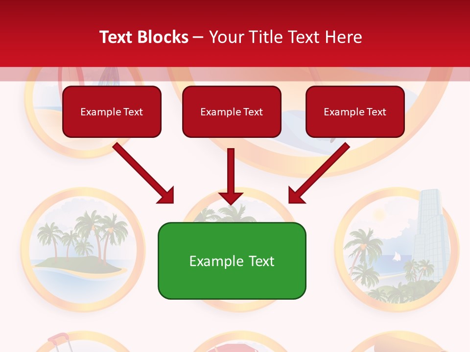 Pattern Private Upper PowerPoint Template