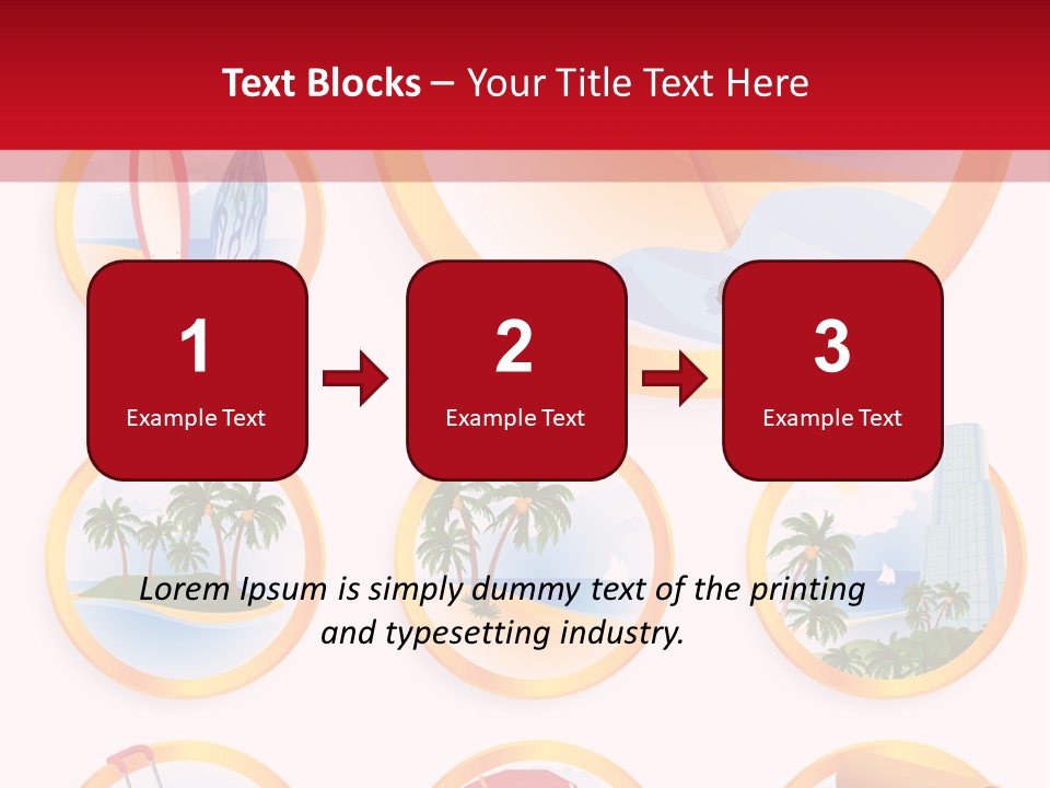 Pattern Private Upper PowerPoint Template