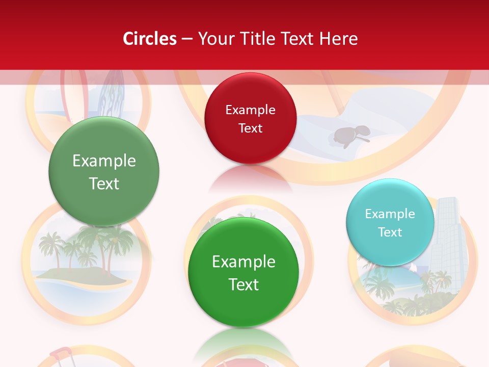 Pattern Private Upper PowerPoint Template