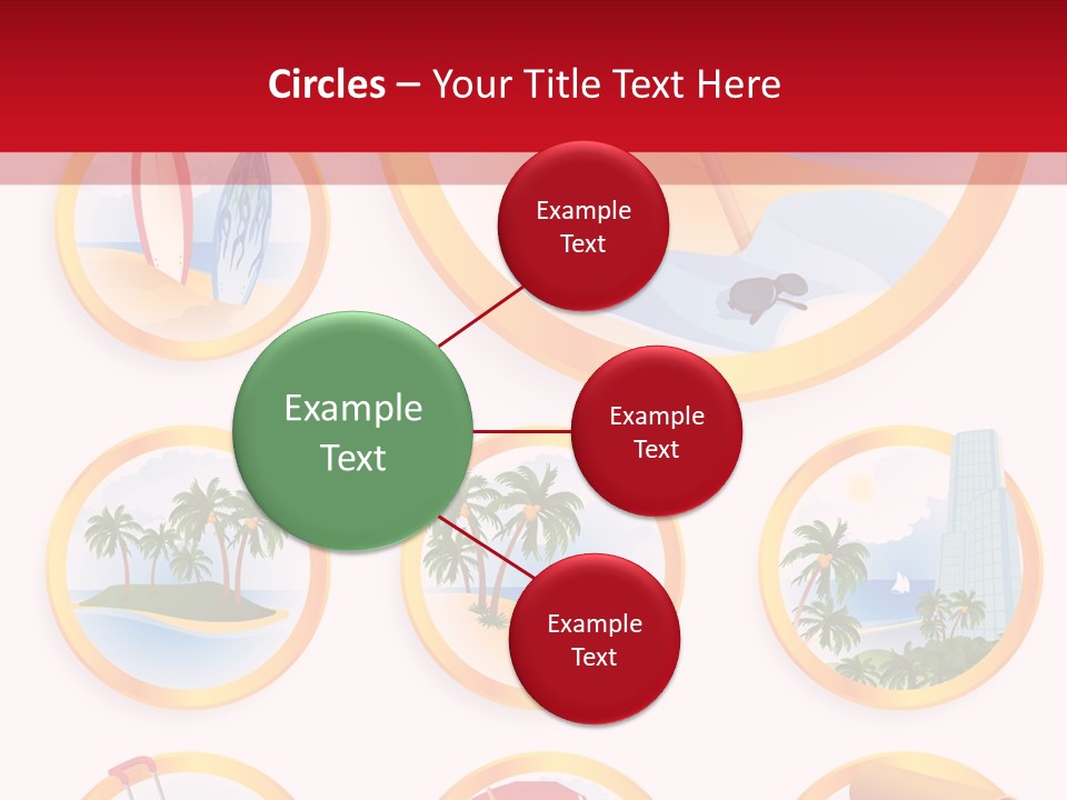 Pattern Private Upper PowerPoint Template